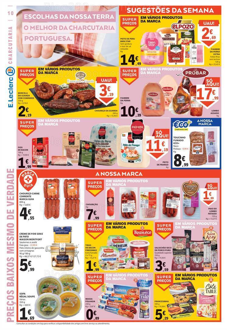 Antevisão Folheto E-LECLERC Promoções de 5 a 11 setembro