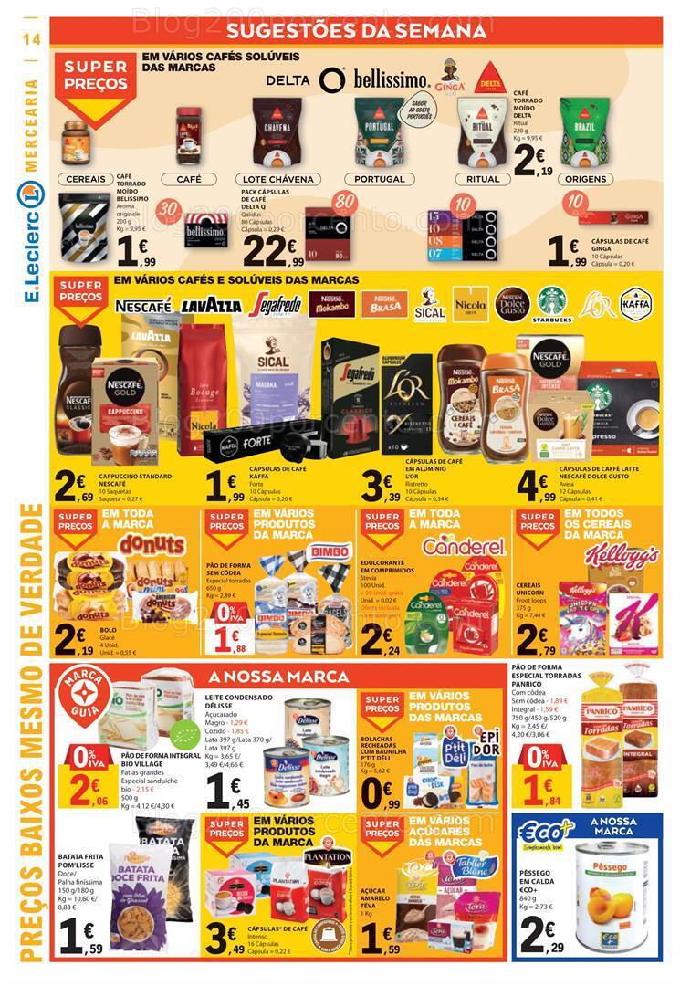 Antevisão Folheto E-LECLERC Promoções de 5 a 11 setembro