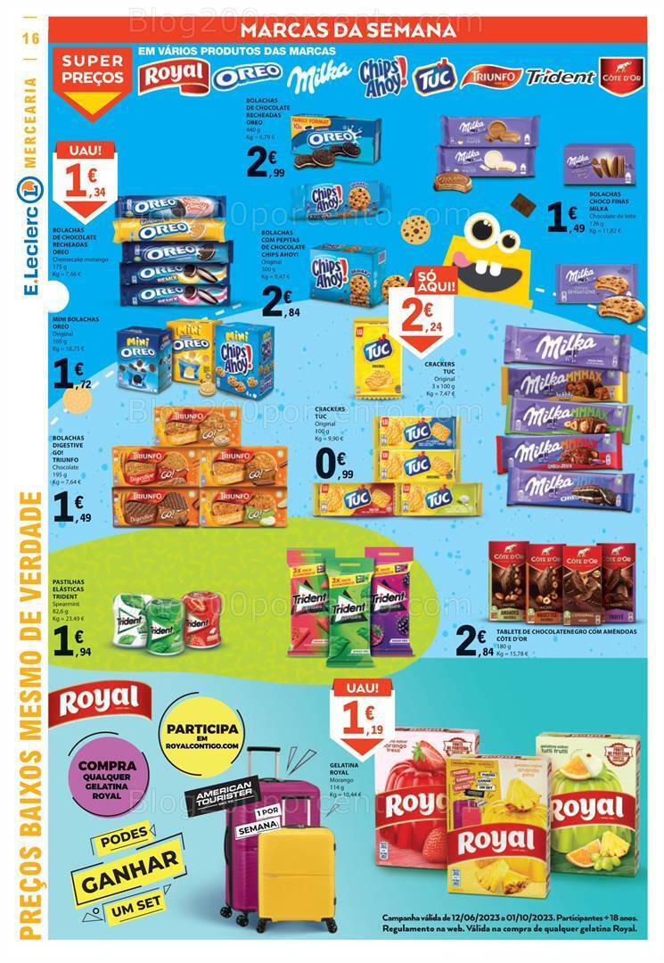 Antevisão Folheto E-LECLERC Promoções de 5 a 11 setembro