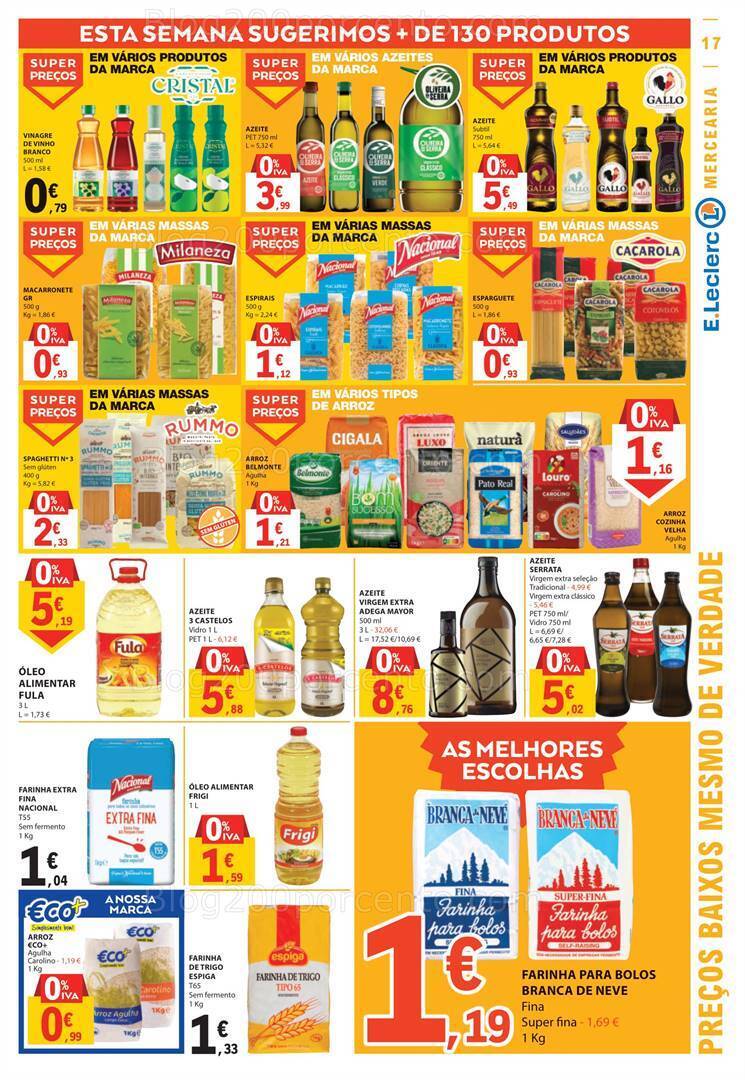 Antevisão Folheto E-LECLERC Promoções de 5 a 11 setembro