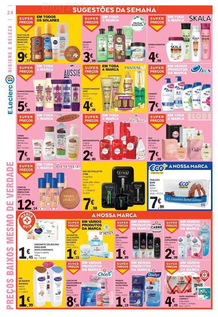 Antevisão Folheto E-LECLERC Promoções de 5 a 11 setembro