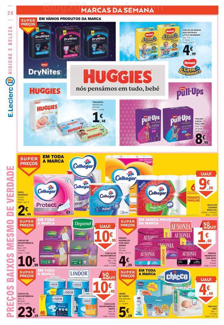 Antevisão Folheto E-LECLERC Promoções de 5 a 11 setembro