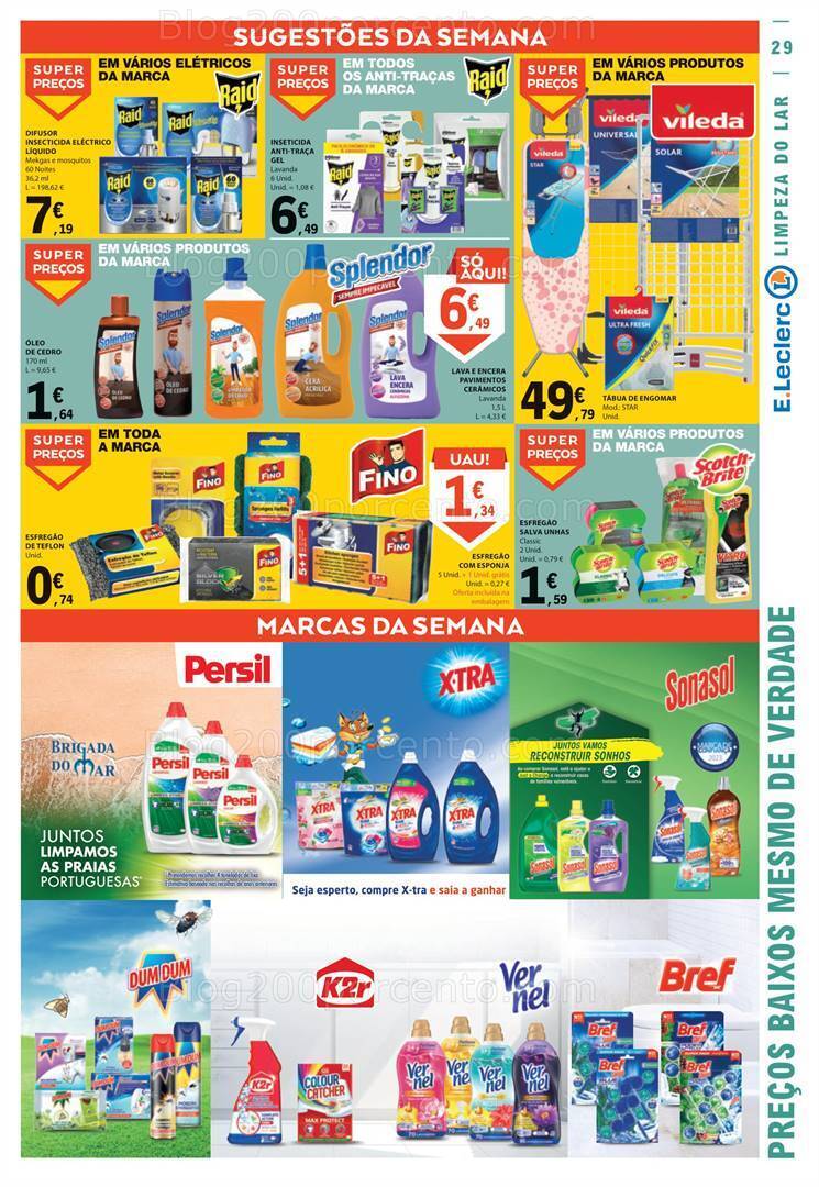 Antevisão Folheto E-LECLERC Promoções de 5 a 11 setembro