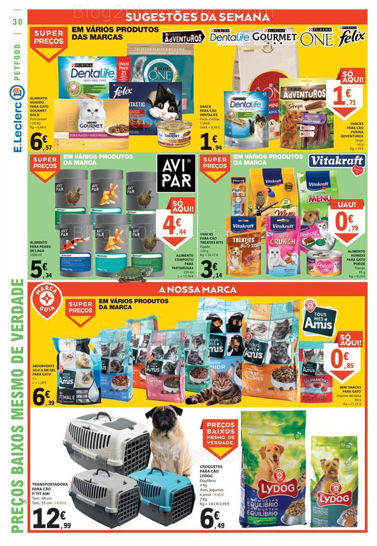 Antevisão Folheto E-LECLERC Promoções de 5 a 11 setembro