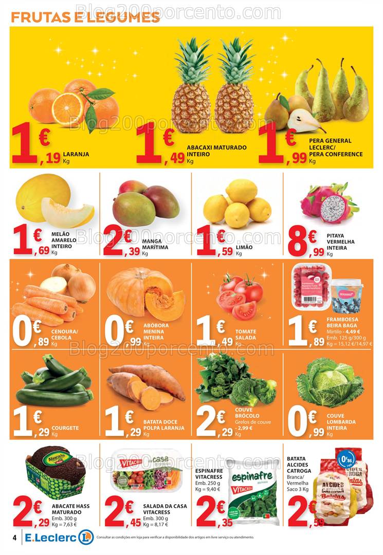 Antevisão Folheto E-LECLERC Promoções de 26 a 31 dezembro