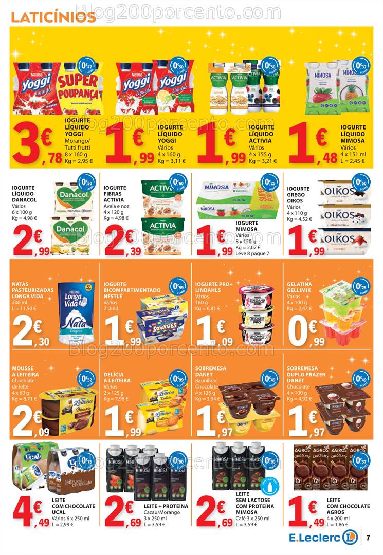 Antevisão Folheto E-LECLERC Promoções de 26 a 31 dezembro
