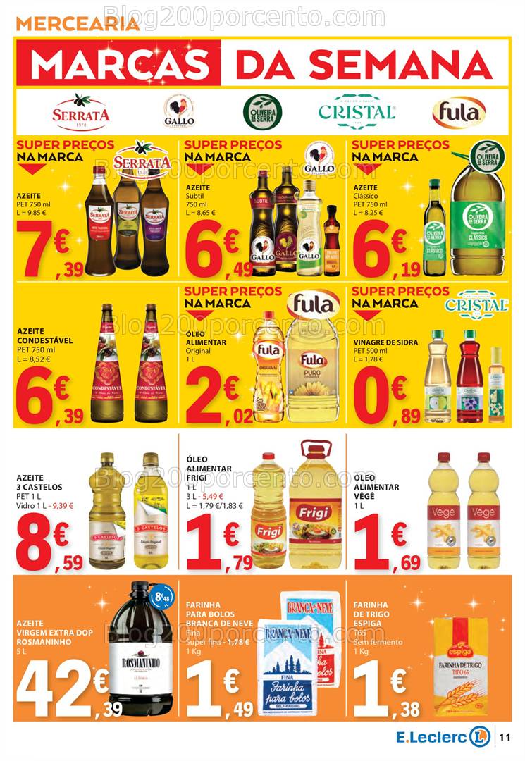 Antevisão Folheto E-LECLERC Promoções de 26 a 31 dezembro