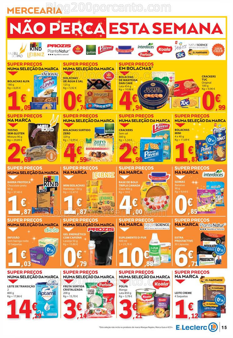 Antevisão Folheto E-LECLERC Promoções de 26 a 31 dezembro