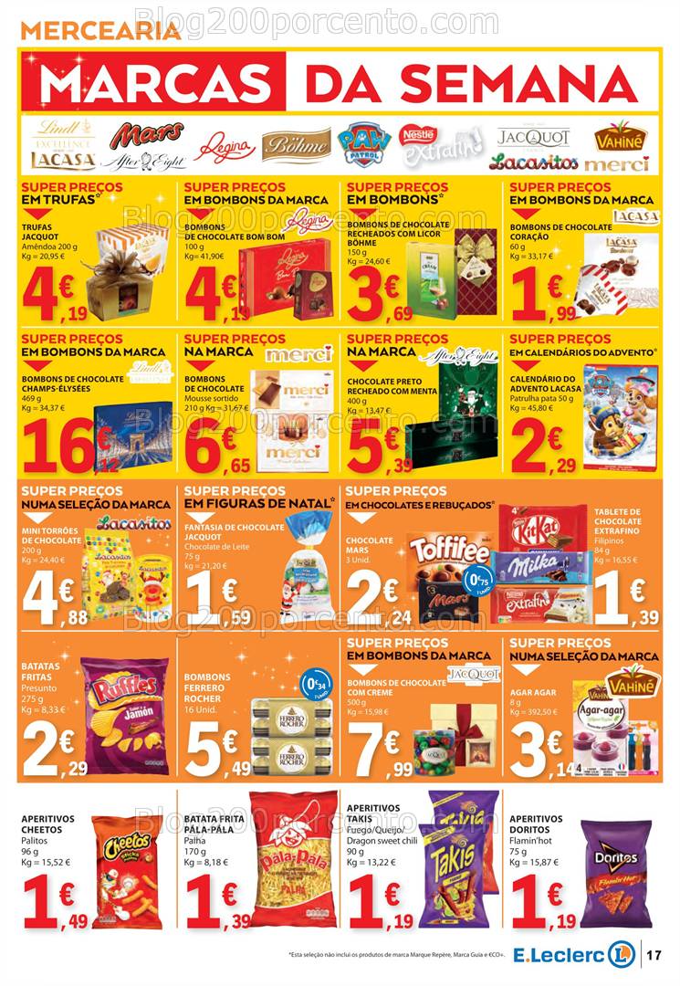 Antevisão Folheto E-LECLERC Promoções de 26 a 31 dezembro