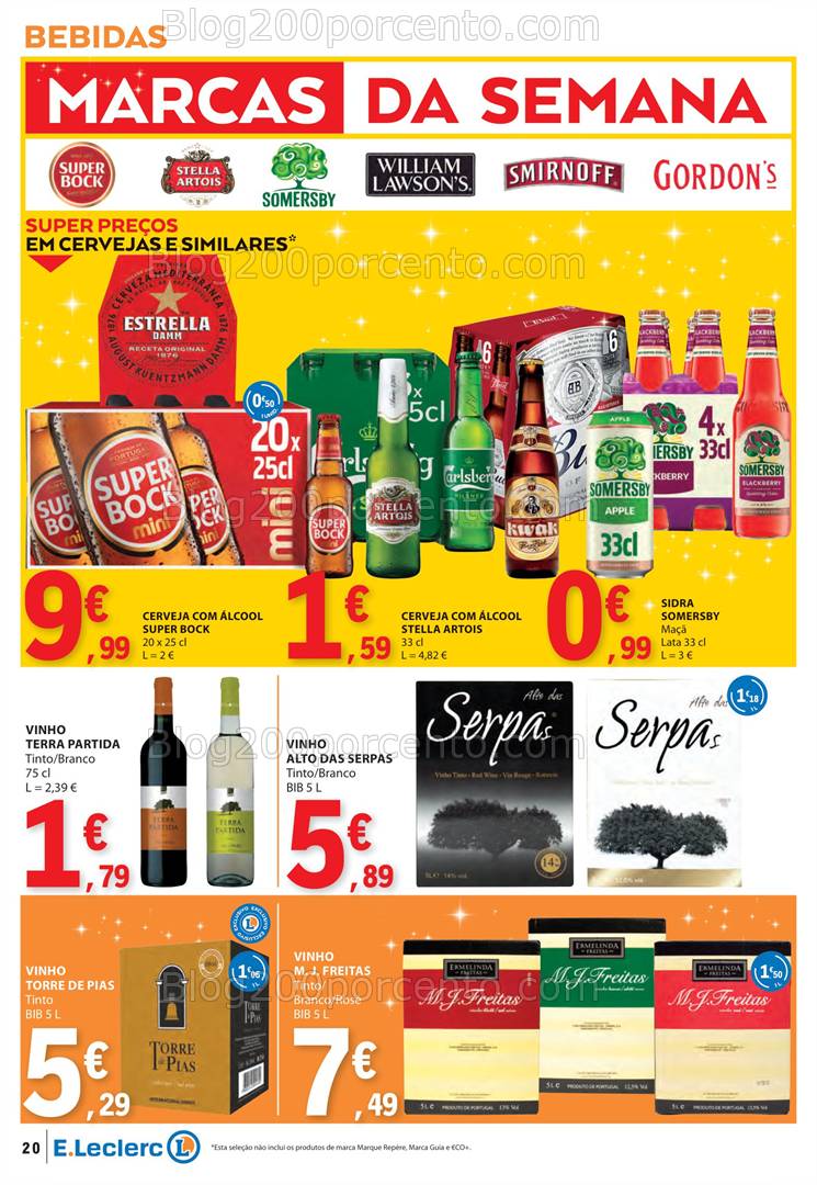 Antevisão Folheto E-LECLERC Promoções de 26 a 31 dezembro