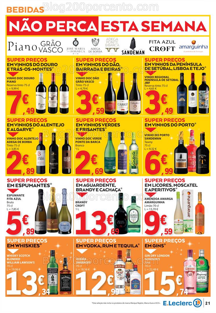 Antevisão Folheto E-LECLERC Promoções de 26 a 31 dezembro