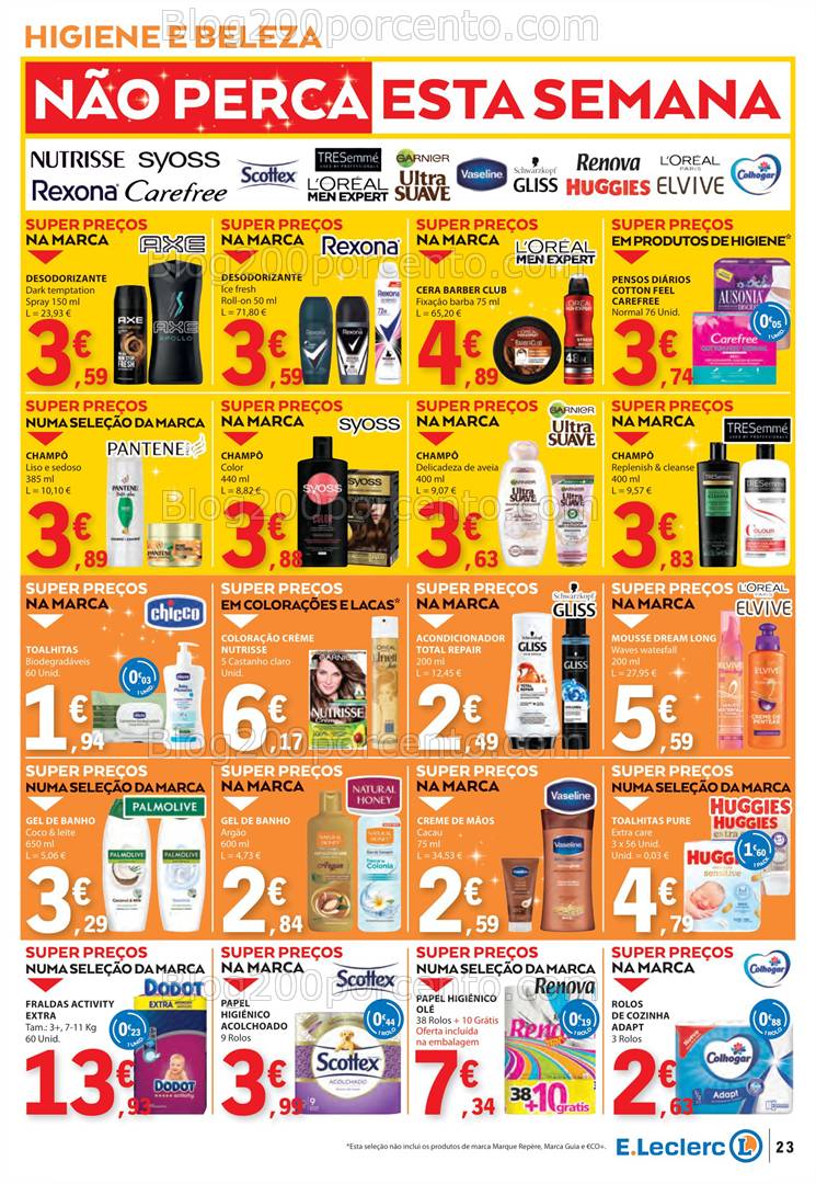 Antevisão Folheto E-LECLERC Promoções de 26 a 31 dezembro