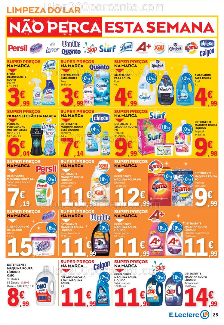Antevisão Folheto E-LECLERC Promoções de 26 a 31 dezembro