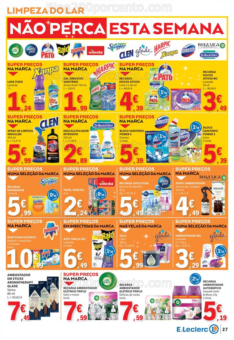 Antevisão Folheto E-LECLERC Promoções de 26 a 31 dezembro