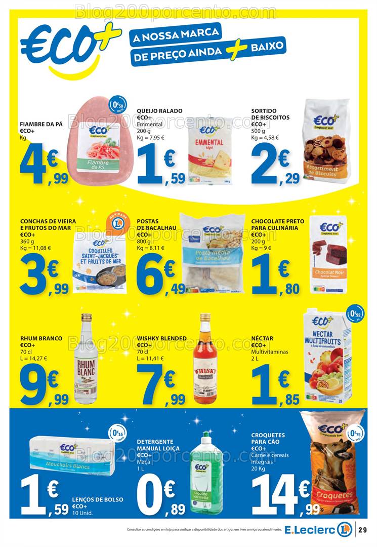 Antevisão Folheto E-LECLERC Promoções de 26 a 31 dezembro