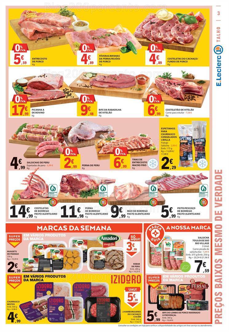 Antevisão Folheto E-LECLERC Promoções de 24 a 30 agosto
