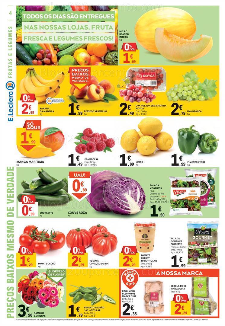 Antevisão Folheto E-LECLERC Promoções de 24 a 30 agosto