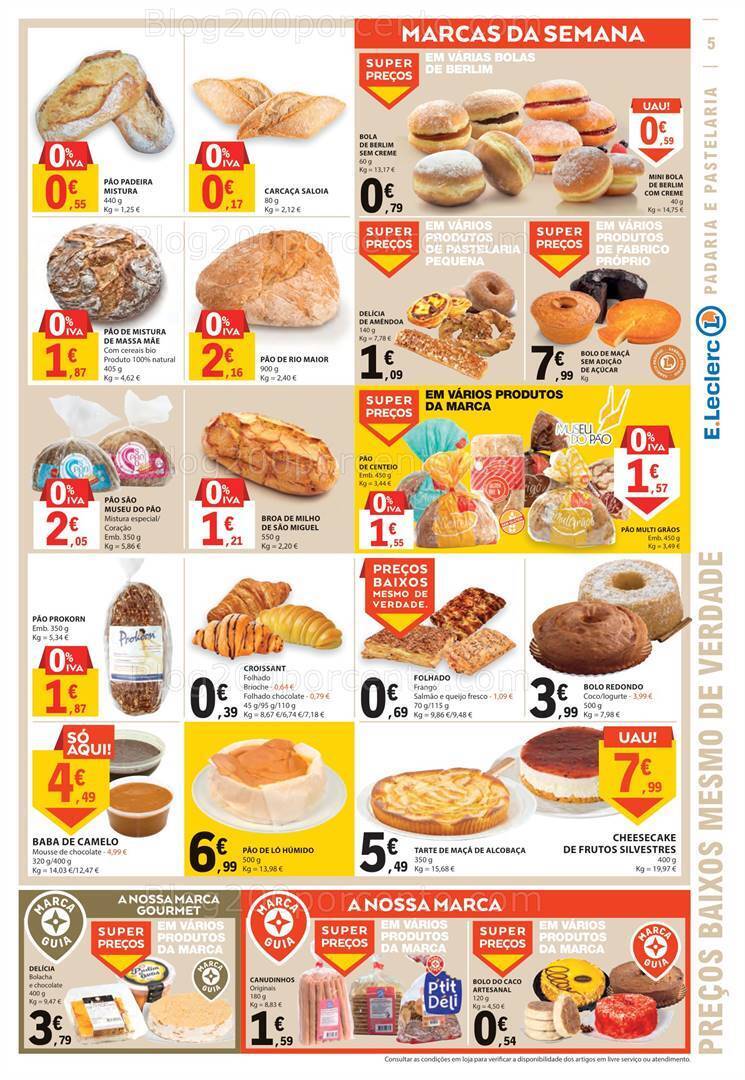 Antevisão Folheto E-LECLERC Promoções de 24 a 30 agosto