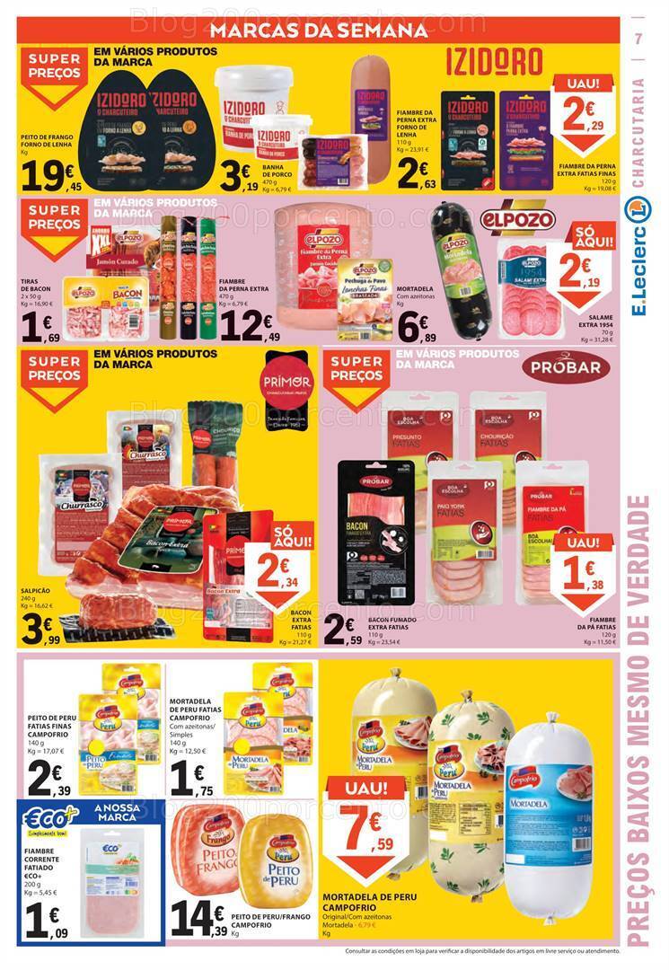 Antevisão Folheto E-LECLERC Promoções de 24 a 30 agosto
