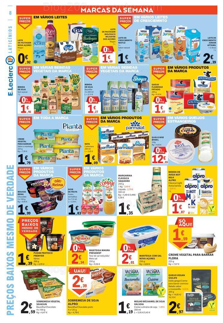 Antevisão Folheto E-LECLERC Promoções de 24 a 30 agosto