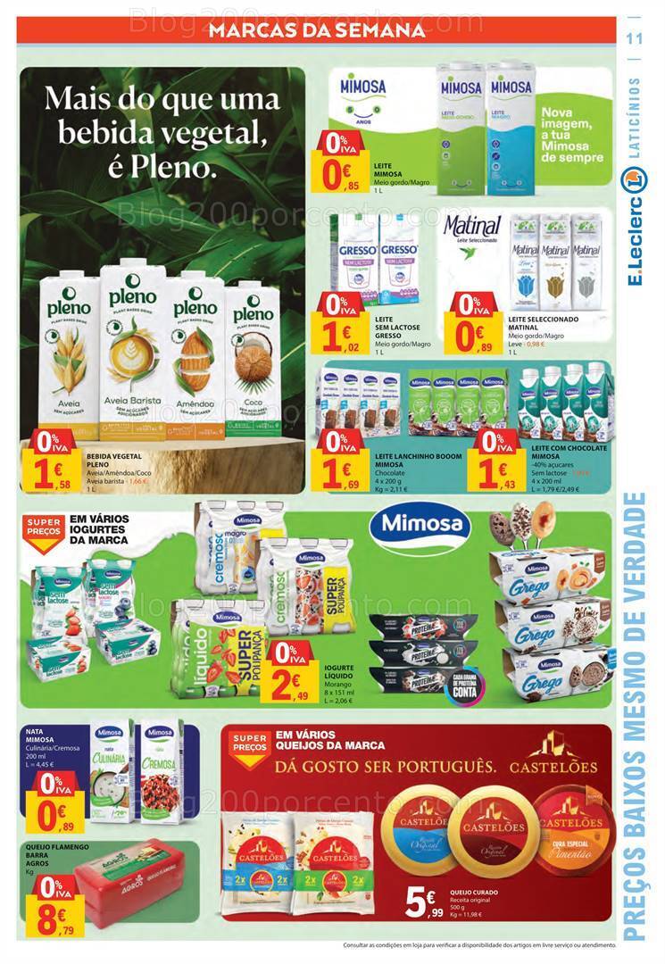 Antevisão Folheto E-LECLERC Promoções de 24 a 30 agosto