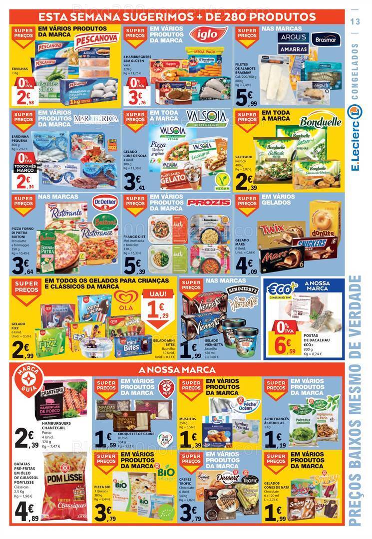 Antevisão Folheto E-LECLERC Promoções de 24 a 30 agosto