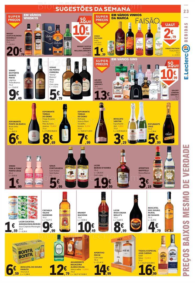 Antevisão Folheto E-LECLERC Promoções de 24 a 30 agosto