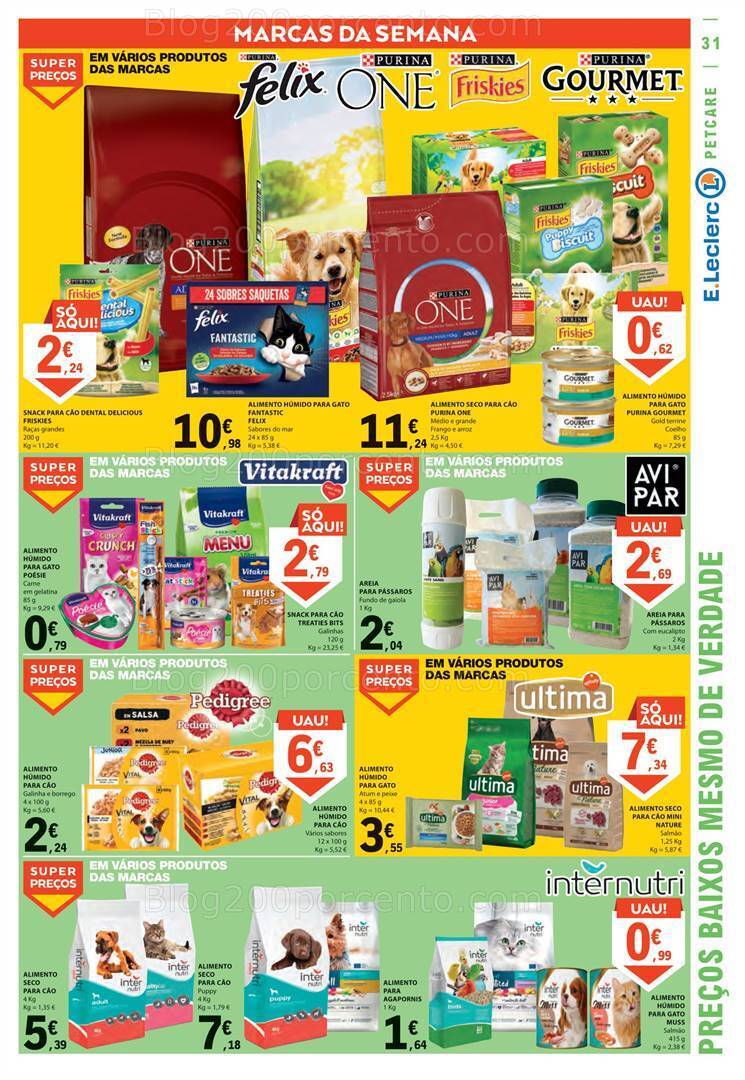 Antevisão Folheto E-LECLERC Promoções de 24 a 30 agosto