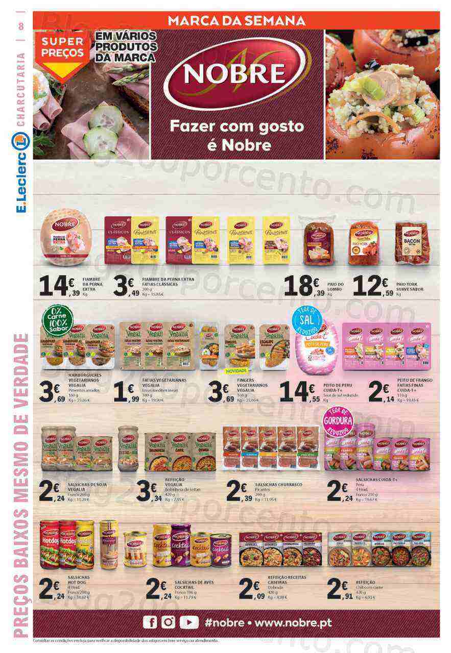 Antevisão Folheto E-LECLERC Promoções de 16 a 22 março