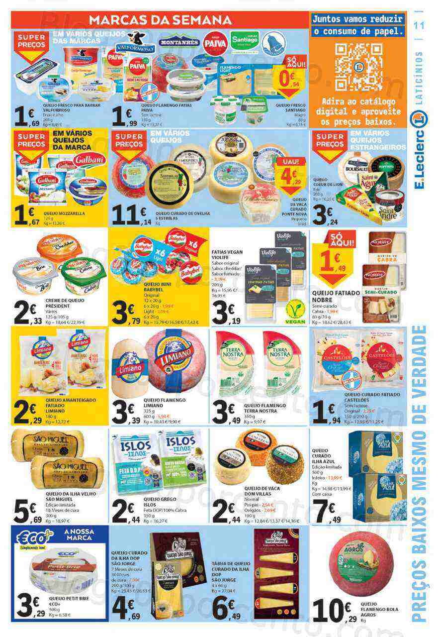 Antevisão Folheto E-LECLERC Promoções de 16 a 22 março