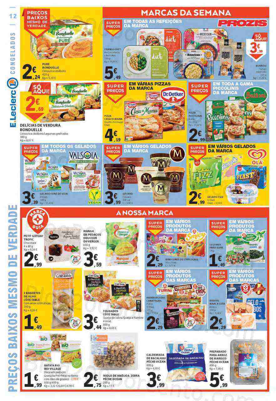 Antevisão Folheto E-LECLERC Promoções de 16 a 22 março