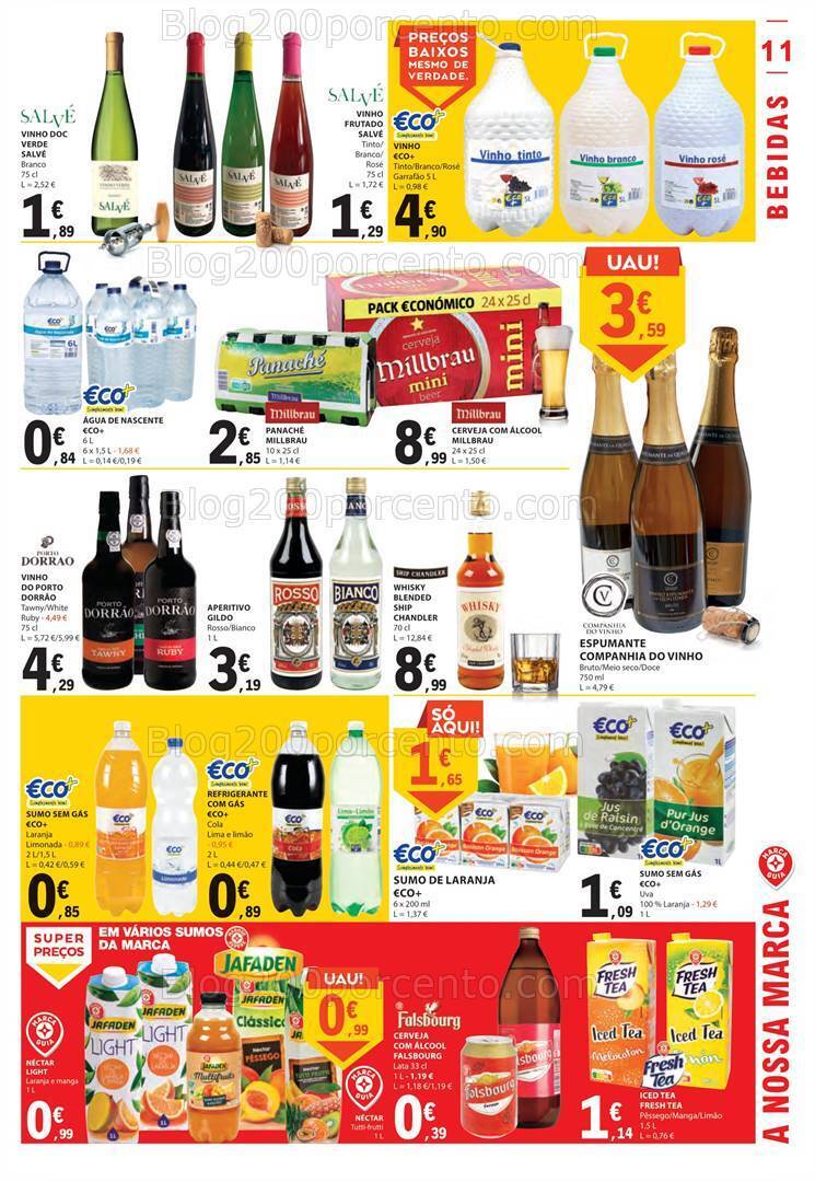 Antevisão Folheto E-LECLERC Especial Marcas Próprias Promoções de 12 a 24 setembro