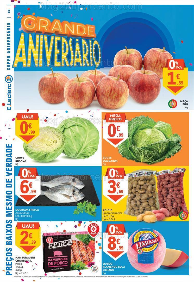 Antevisão Folheto E-LECLERC Promoções de 2 a 8 novembro