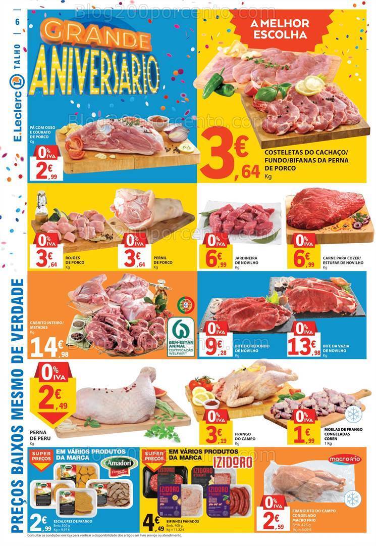 Antevisão Folheto E-LECLERC Promoções de 2 a 8 novembro