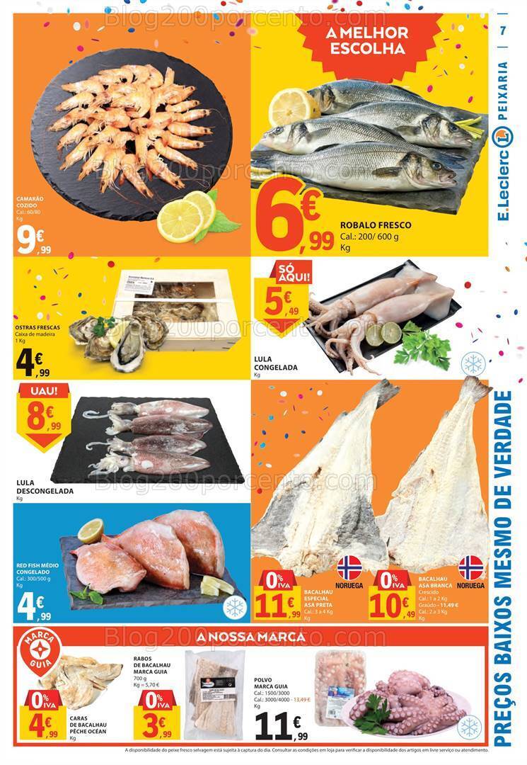 Antevisão Folheto E-LECLERC Promoções de 2 a 8 novembro