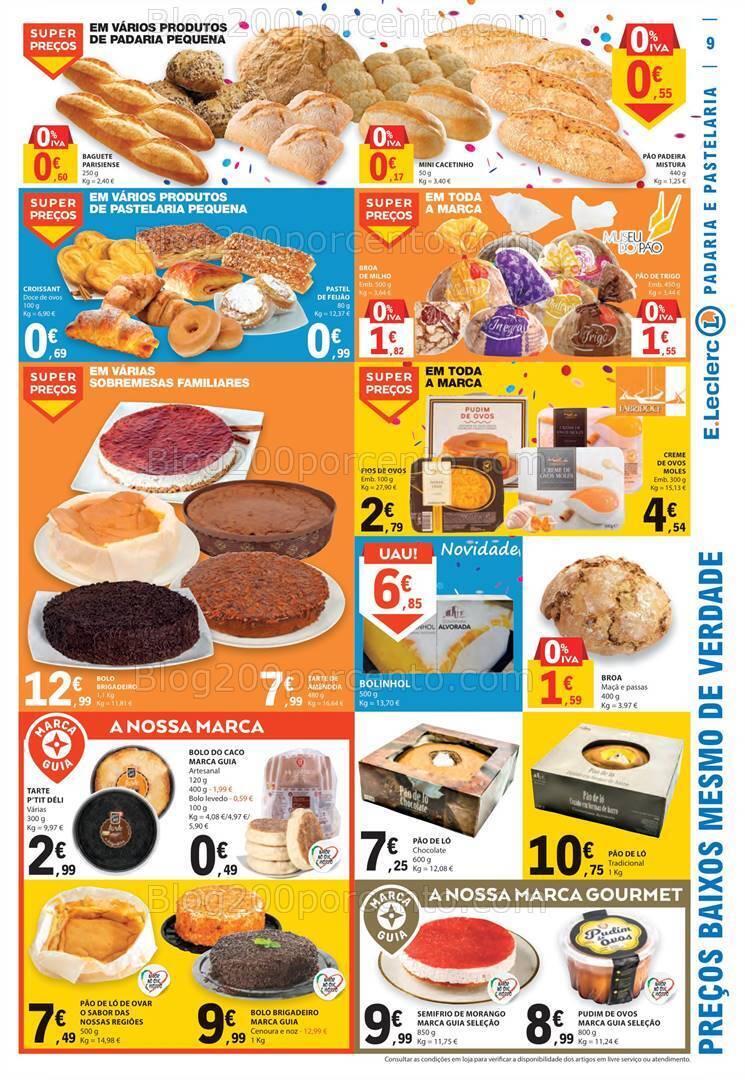 Antevisão Folheto E-LECLERC Promoções de 2 a 8 novembro