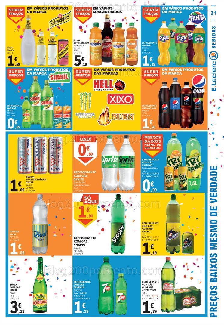 Antevisão Folheto E-LECLERC Promoções de 2 a 8 novembro