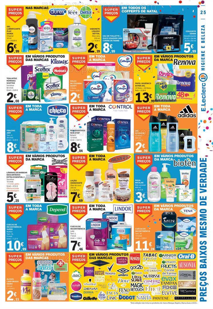 Antevisão Folheto E-LECLERC Promoções de 2 a 8 novembro