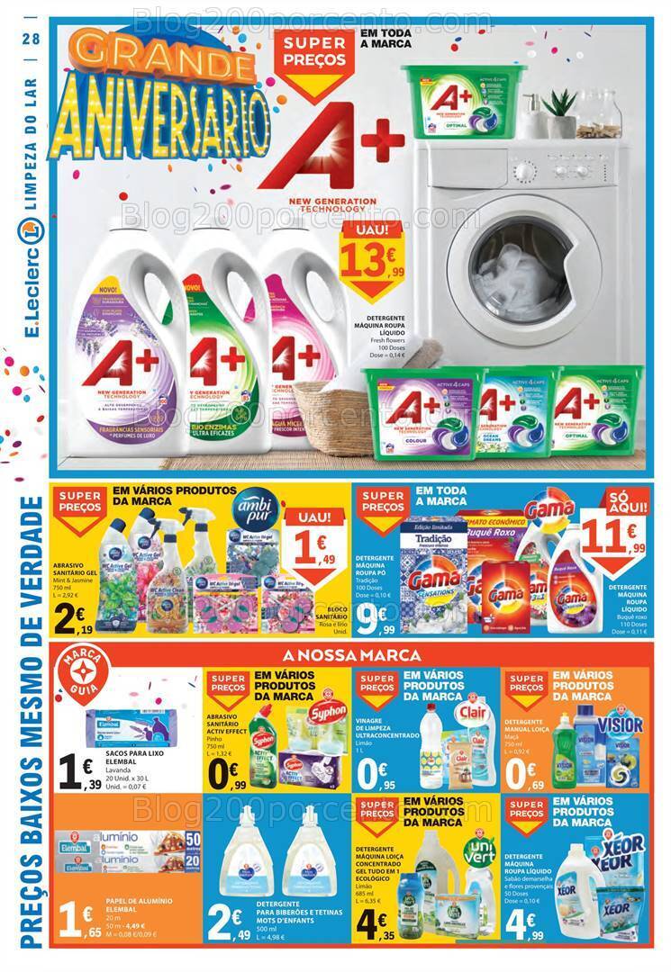 Antevisão Folheto E-LECLERC Promoções de 2 a 8 novembro