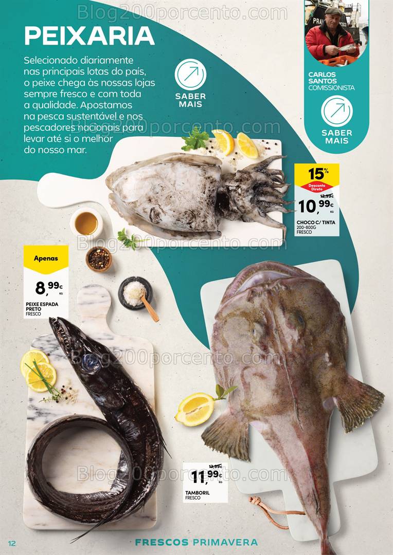 Antevisão Folheto CONTINENTE Frescos Promoções de 1 a 13 abril