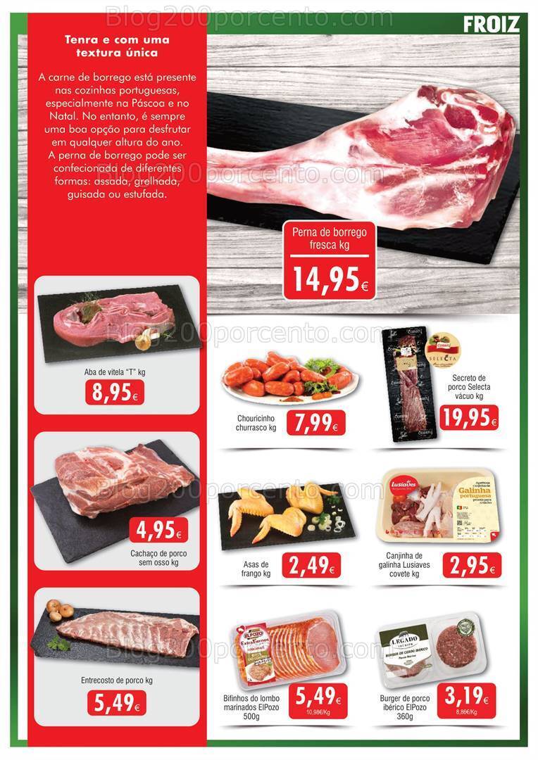 Antevisão Folheto FROIZ Promoções de 15 a 29 novembro