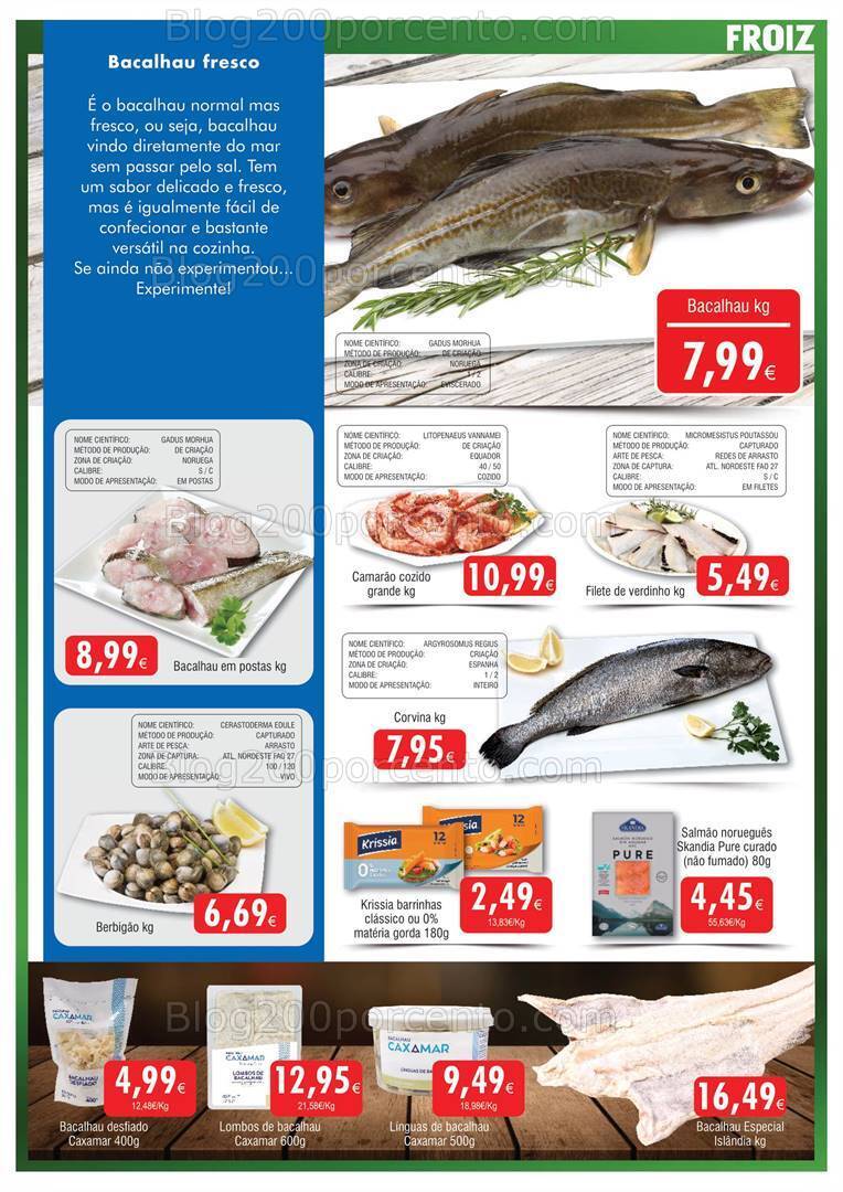 Antevisão Folheto FROIZ Promoções de 15 a 29 novembro