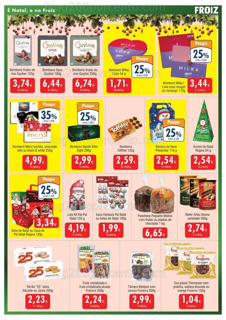 Antevisão Folheto FROIZ Promoções de 15 a 29 novembro