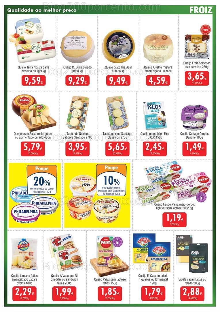 Antevisão Folheto FROIZ Promoções de 15 a 29 novembro