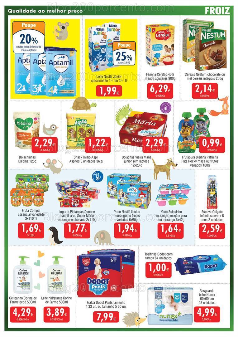 Antevisão Folheto FROIZ Promoções de 15 a 29 novembro