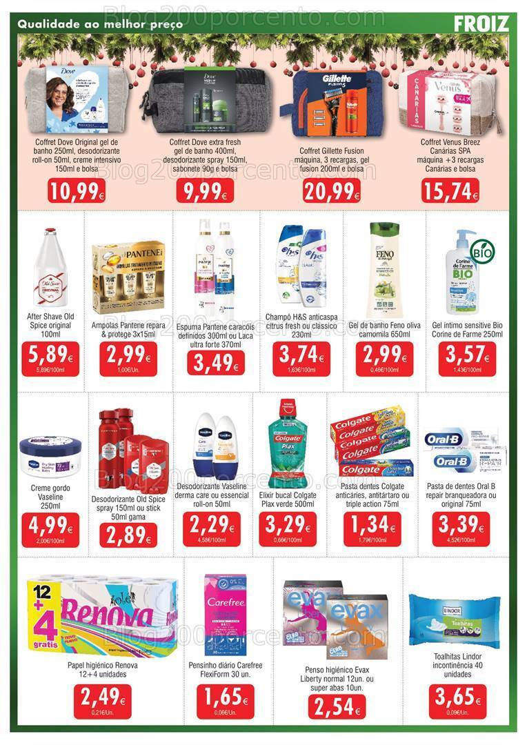 Antevisão Folheto FROIZ Promoções de 15 a 29 novembro