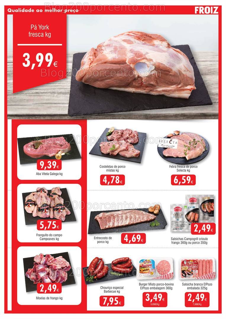 Antevisão Folheto FROIZ Promoções de 21 agosto a 4 setembro