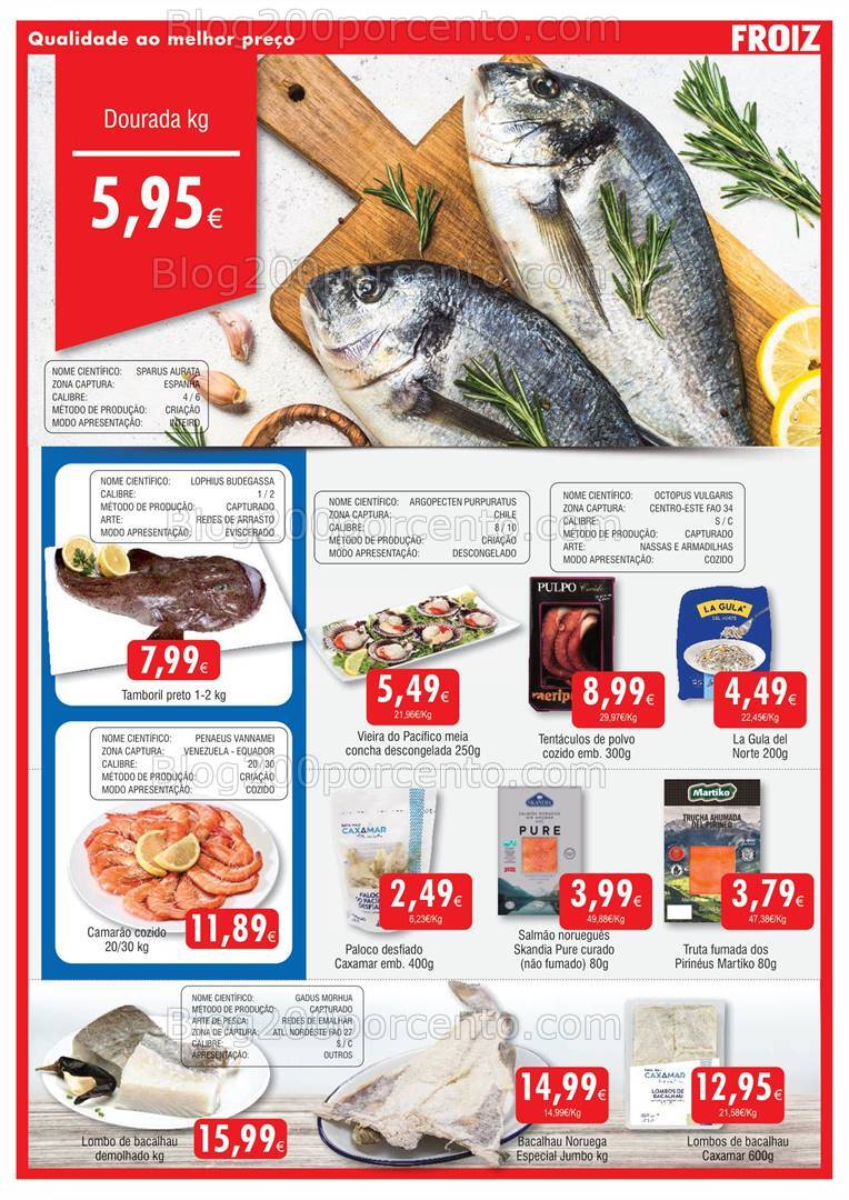 Antevisão Folheto FROIZ Promoções de 21 agosto a 4 setembro