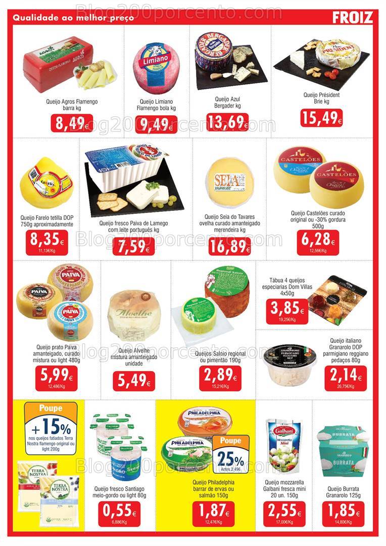 Antevisão Folheto FROIZ Promoções de 21 agosto a 4 setembro