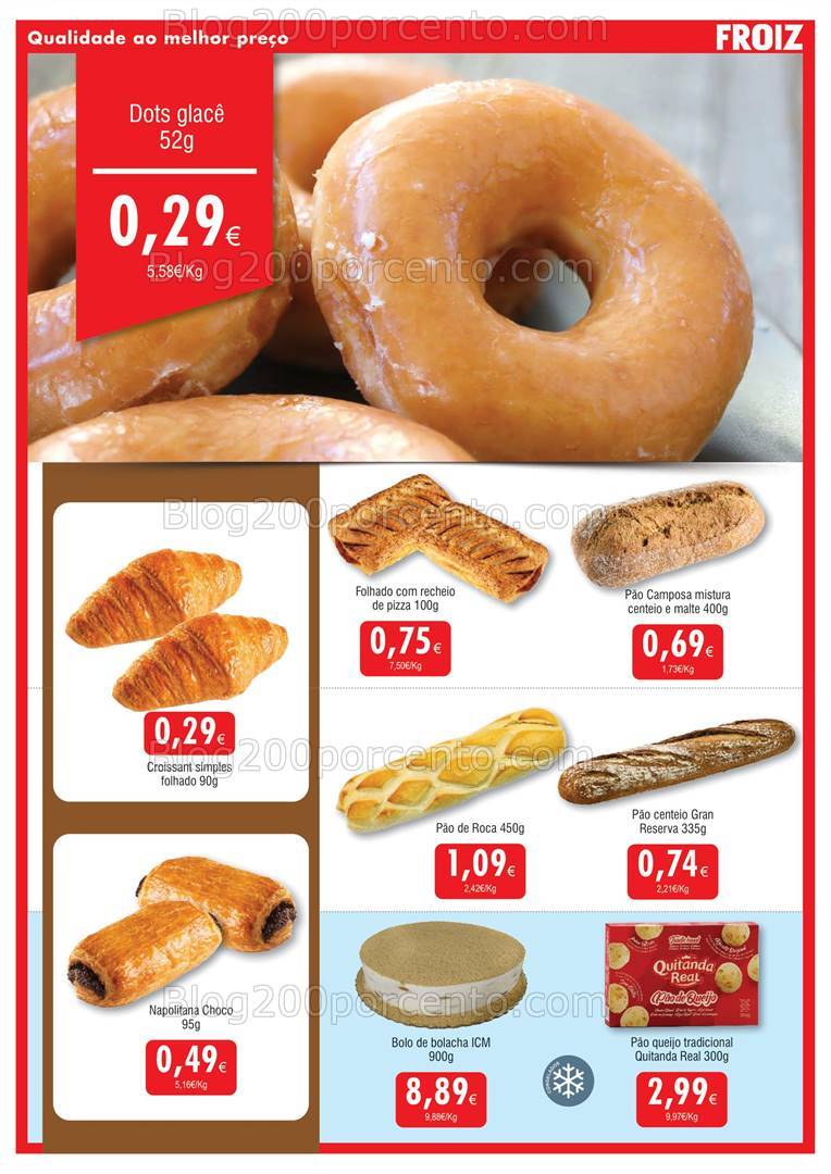 Antevisão Folheto FROIZ Promoções de 21 agosto a 4 setembro